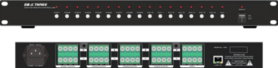 机架式16路矩阵分区器EQ-6816F